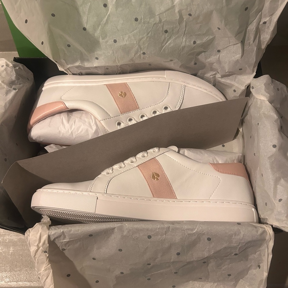 Kate Spade Pink Iggy Sneakers